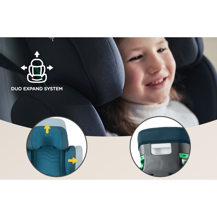 KINDERKRAFT SELECT - Κάθισμα αυτοκινήτου XPAND 2 i-Size (100-150 cm) Premium Harbour μπλε