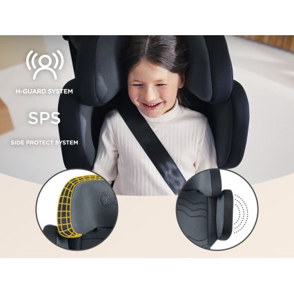 KINDERKRAFT SELECT - Κάθισμα αυτοκινήτου XPAND 2 i-Size (100-150cm) Premium Graphite μαύρο