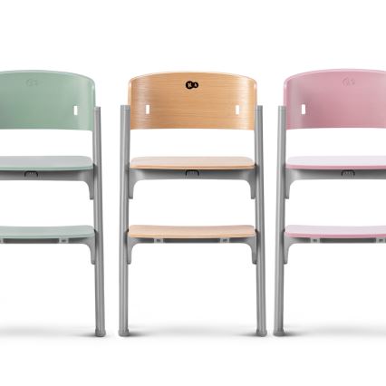 KINDERKRAFT SELECT - Καρεκλάκι φαγητού 3σε1 LIVY Premium Aster ροζ
