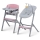 KINDERKRAFT SELECT - Καρεκλάκι φαγητού 3σε1 LIVY Premium Aster ροζ + relax CALMEE