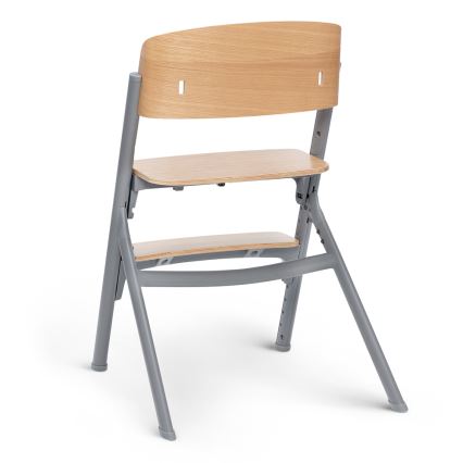 KINDERKRAFT SELECT - Καρεκλάκι φαγητού 3σε1 LIVY Premium δρυς