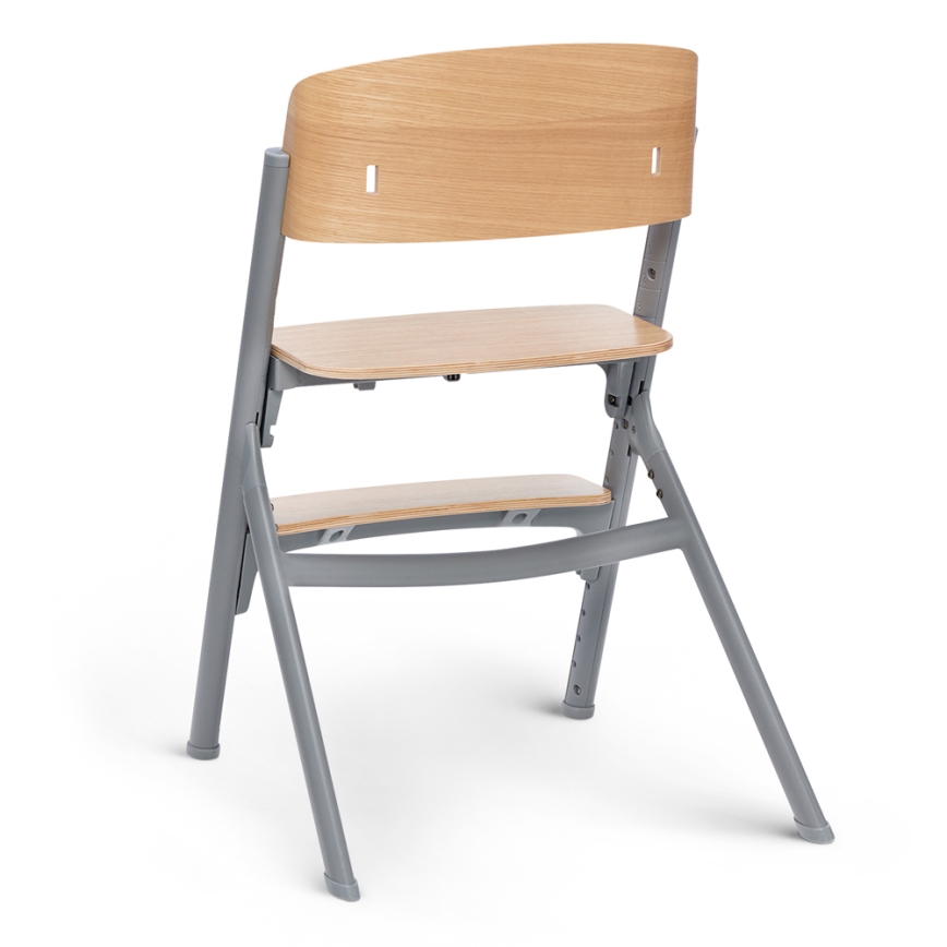 KINDERKRAFT SELECT - Καρεκλάκι φαγητού 3σε1 LIVY Premium δρυς