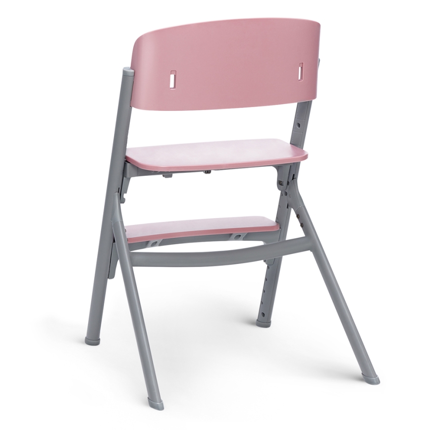 KINDERKRAFT SELECT - Καρεκλάκι φαγητού 3σε1 LIVY Premium Aster ροζ + relax CALMEE
