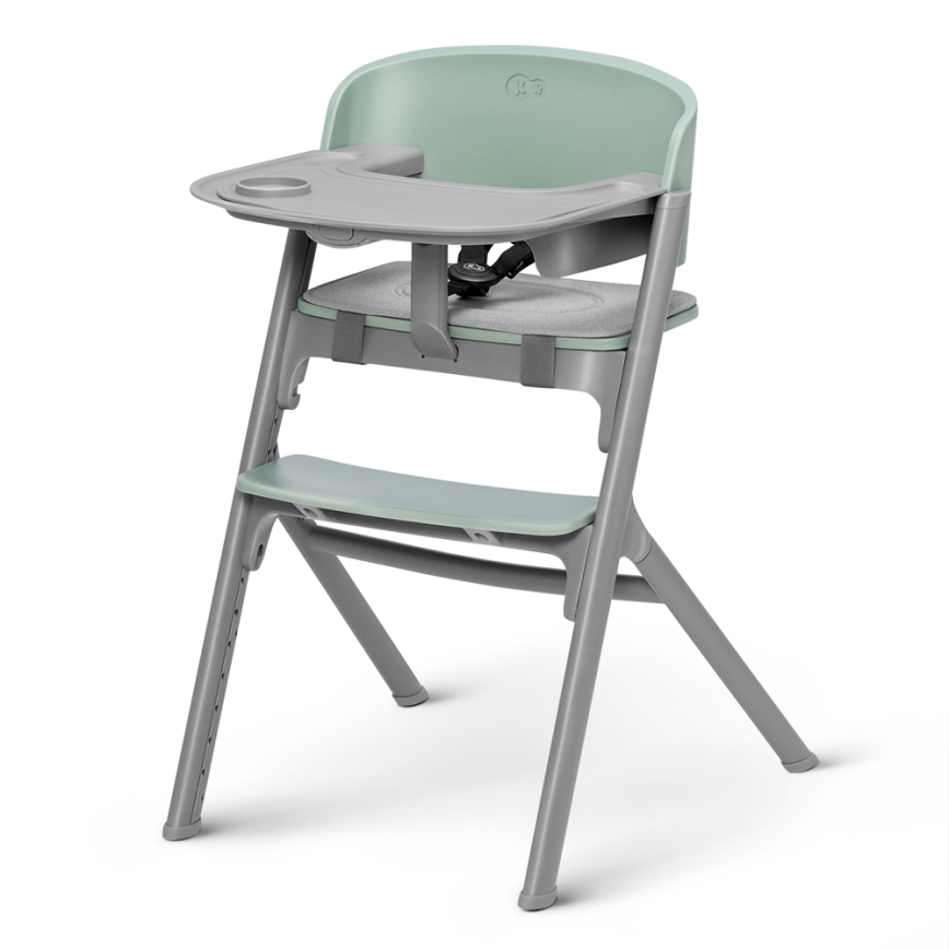 KINDERKRAFT SELECT - Καρεκλάκι φαγητού 3σε1 LIVY Premium Olive πράσινο + relax CALMEE