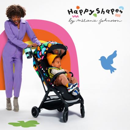 KINDERKRAFT SELECT - Καροτσάκι NUBI 2 Happy shapes