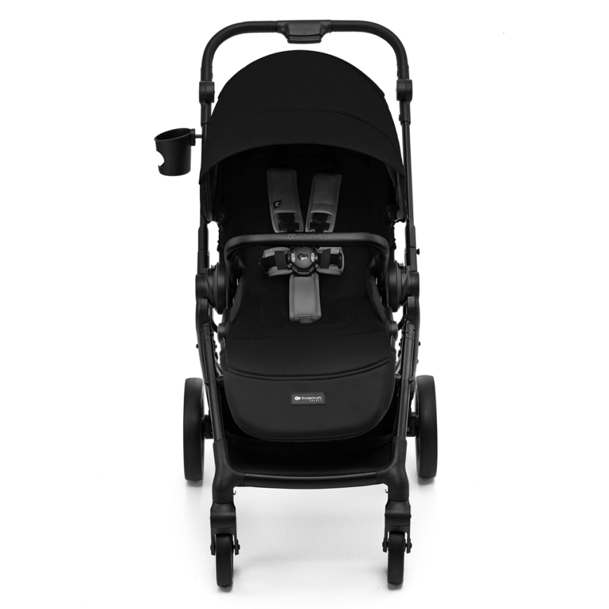 KINDERKRAFT SELECT - Καροτσάκι YOXI Pure μαύρο