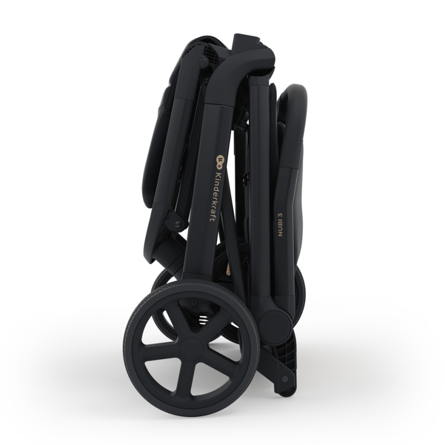 KINDERKRAFT SELECT - Παιδικό αθλητικό καρότσι NUBI 3 Midnight Black