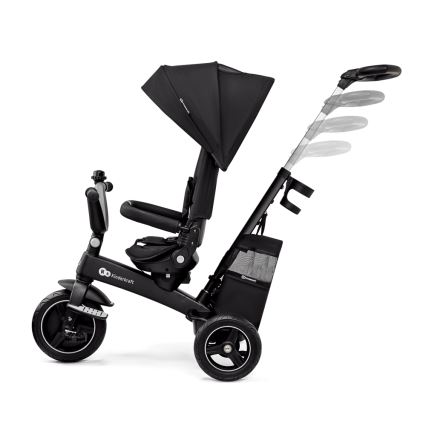 KINDERKRAFT SELECT - Παιδικό τρίκυκλο ποδήλατο 5σε1 EASYTWIST Premium μαύρο