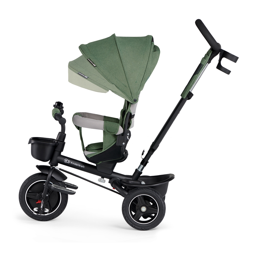 KINDERKRAFT SELECT - Παιδικό τρίκυκλο ποδήλατο SPINSTEP Premium πράσινο