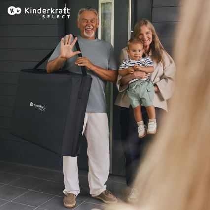 KINDERKRAFT SELECT - Παρκοκρέβατο MOON DREAM μαύρο