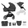KINDERKRAFT SELECT - Πολυκαρότσι 2σε1 YOXI Moonlight γκρι