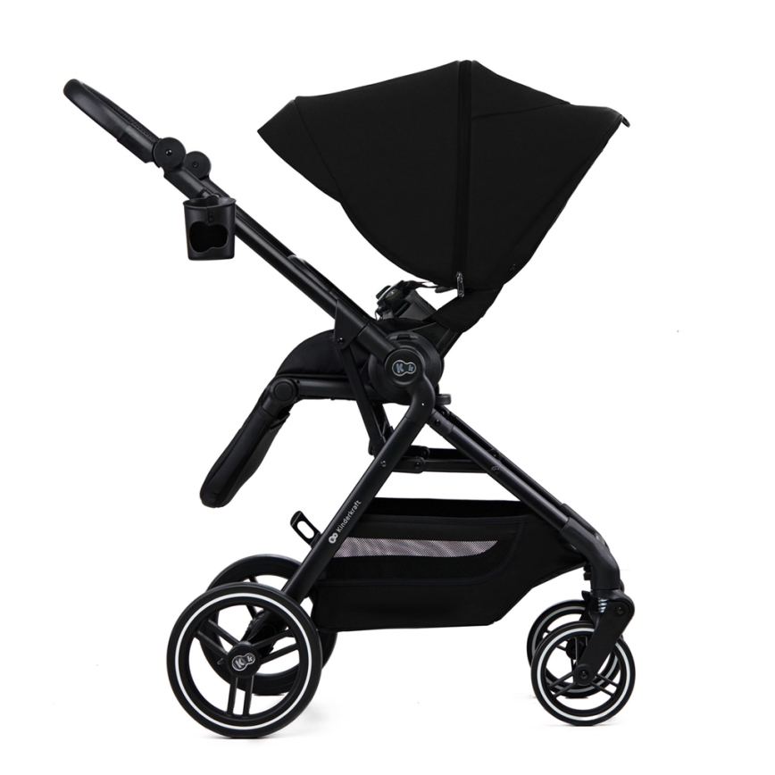 KINDERKRAFT SELECT - Πολυκαρότσι 2σε1 YOXI Pure μαύρο