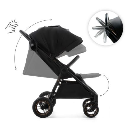 KINDERKRAFT - Αθλητικό παιδικό καρότσι MITZY Air Black