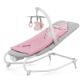KINDERKRAFT - Βρεφικό relax με δόνηση με ένα melody FELIO 2 ροζ