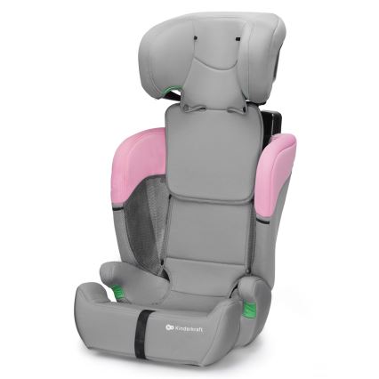 KINDERKRAFT - Κάθισμα αυτοκινήτου COMFORT UP i-Size (76-150 cm) γκρι/ροζ