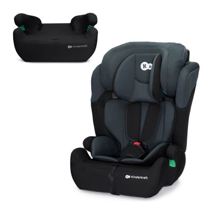 KINDERKRAFT - Κάθισμα αυτοκινήτου COMFORT UP i-Size (76-150 cm) σκούρο γκρι