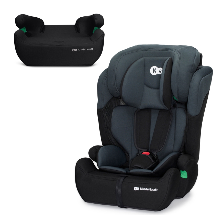 KINDERKRAFT - Κάθισμα αυτοκινήτου COMFORT UP i-Size (76-150 cm) σκούρο γκρι
