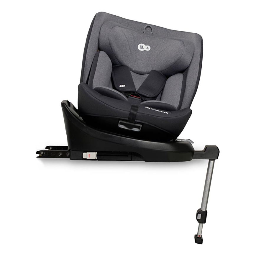 KINDERKRAFT - Κάθισμα αυτοκινήτου I-360 i-Size (40-150 cm) γκρι
