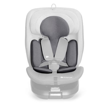 KINDERKRAFT - Κάθισμα αυτοκινήτου I-360 i-Size (40-150 cm) γκρι