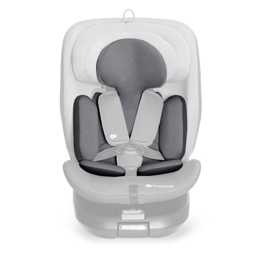 KINDERKRAFT - Κάθισμα αυτοκινήτου I-360 i-Size (40-150 cm) γκρι
