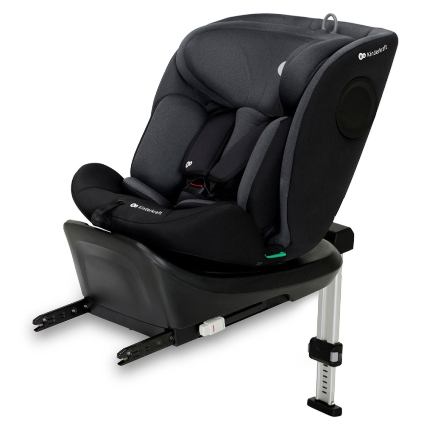 KINDERKRAFT - Κάθισμα αυτοκινήτου I-360 i-Size (40-150 cm) μαύρο