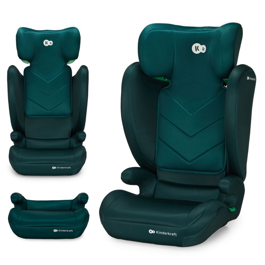 KINDERKRAFT - Κάθισμα αυτοκινήτου I-SPARK i-Size (100-150 cm) πράσινο