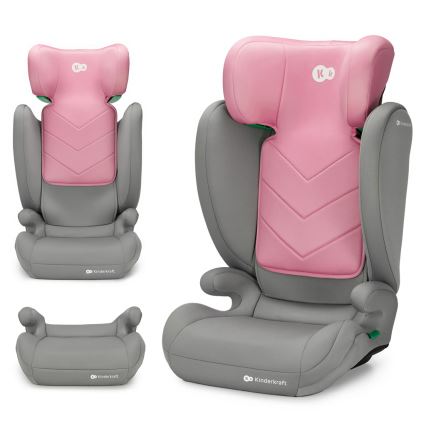 KINDERKRAFT - Κάθισμα αυτοκινήτου I-SPARK i-Size (100-150 cm) ροζ
