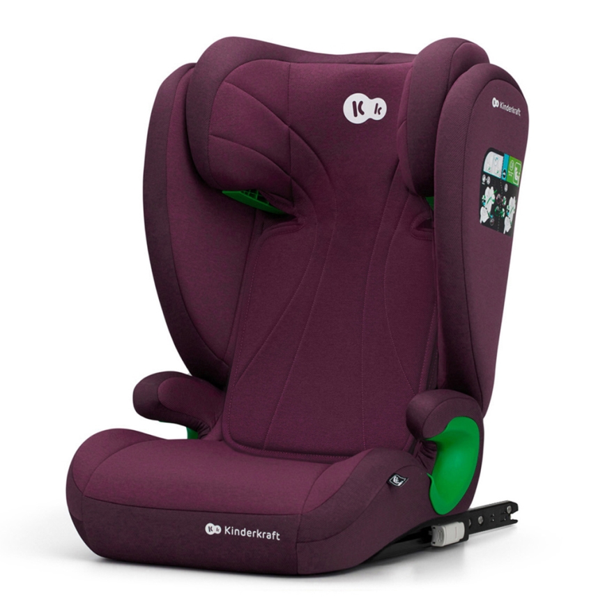 KINDERKRAFT - Κάθισμα αυτοκινήτου JUNIOR FIX 2 (100-150 cm) Cherry pearl