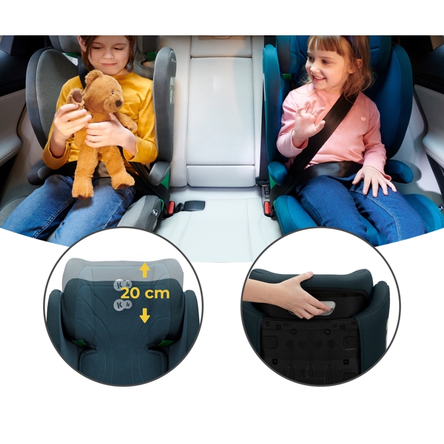 KINDERKRAFT - Κάθισμα αυτοκινήτου JUNIOR FIX 2 (100-150 cm) Harbor μπλε