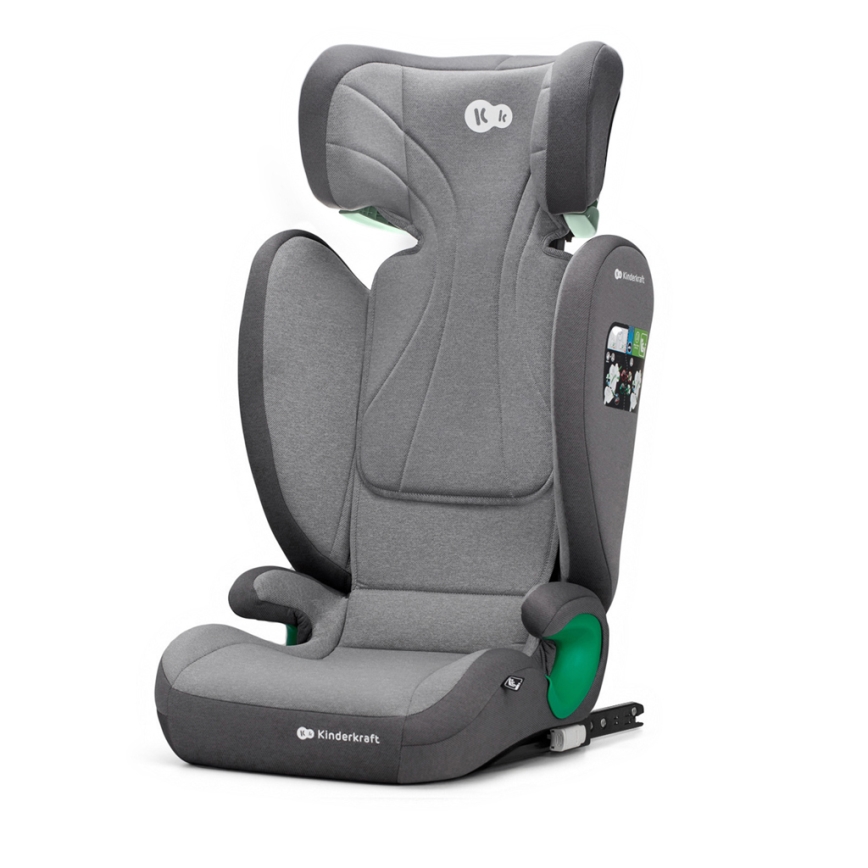 KINDERKRAFT - Κάθισμα αυτοκινήτου JUNIOR FIX 2 (100-150 cm) Ρουκέτα γκρι
