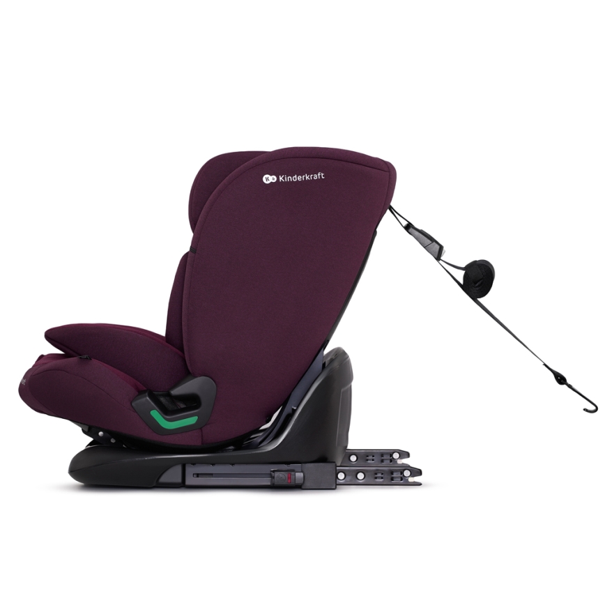 KINDERKRAFT - Κάθισμα αυτοκινήτου ONETO 3 i-Size (76-150 cm) + Isofix Cherry pearl