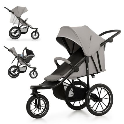 KINDERKRAFT - Καροτσάκι HELSI2 γκρι