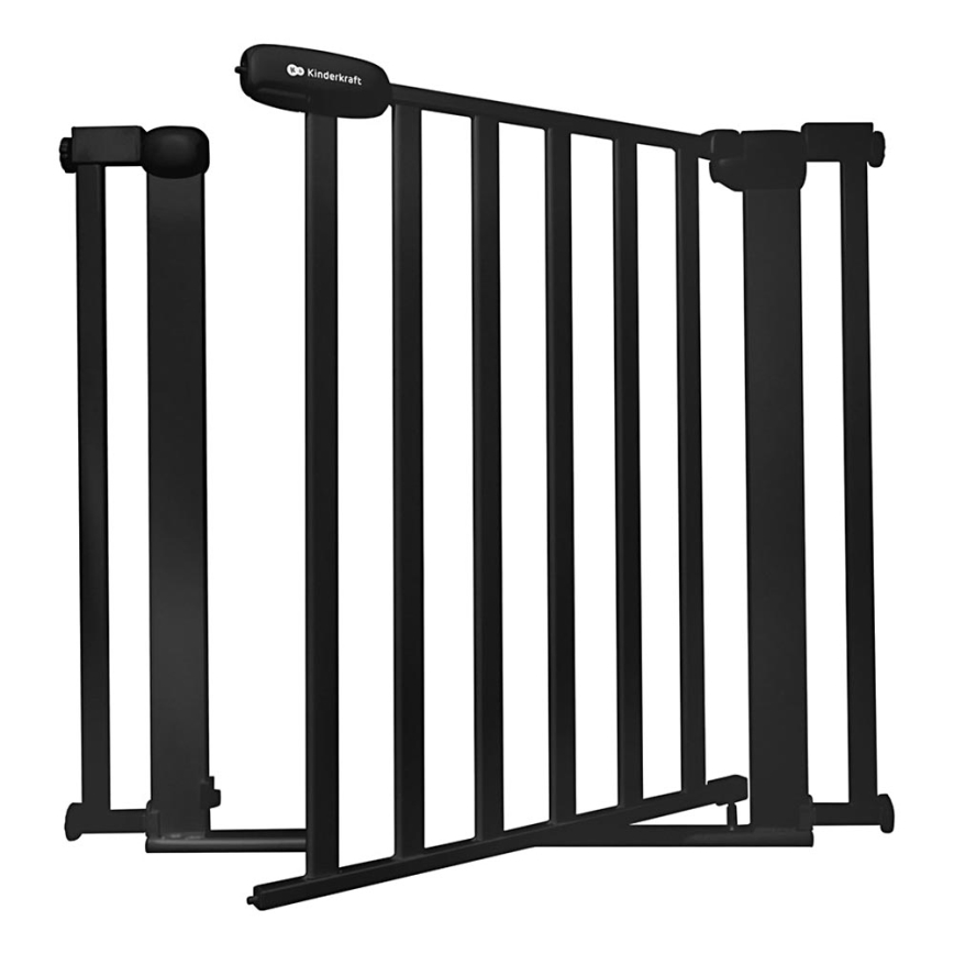 KINDERKRAFT - Μπάρα ασφαλείας LOCK&GO 75-103 cm μαύρο