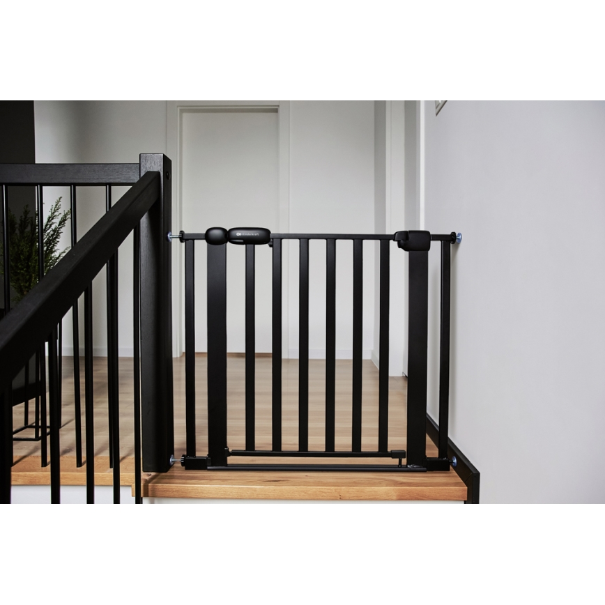KINDERKRAFT - Μπάρα ασφαλείας LOCK&GO 75-103 cm μαύρο