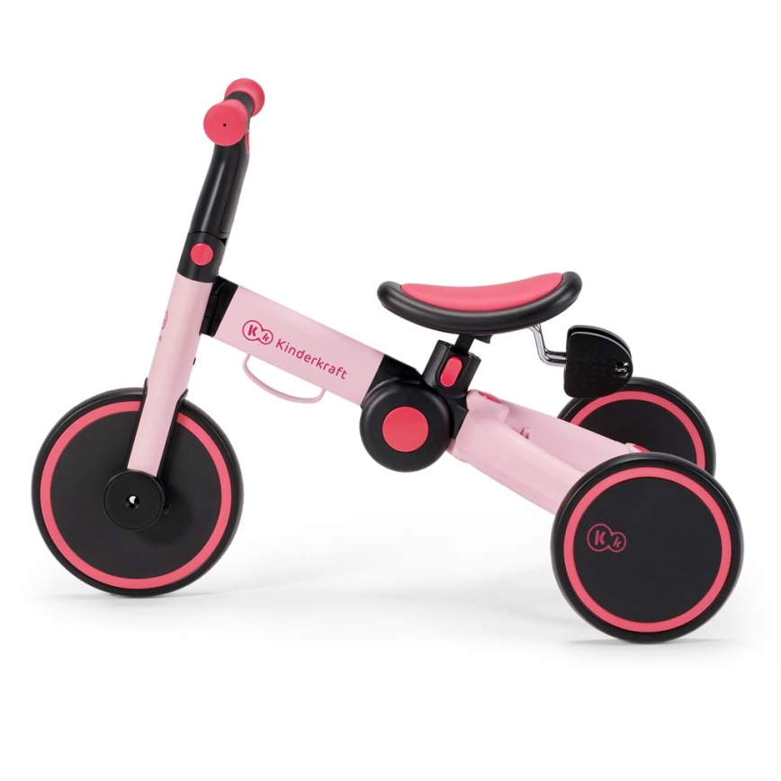 KINDERKRAFT - Παιδικό push bike 3σε1 4TRIKE ροζ