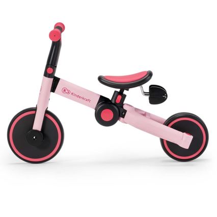 KINDERKRAFT - Παιδικό push bike 3σε1 4TRIKE ροζ