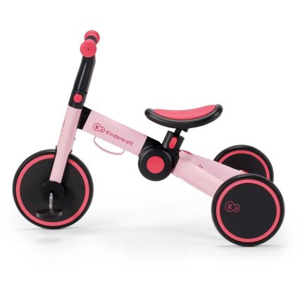 KINDERKRAFT - Παιδικό push bike 3σε1 4TRIKE ροζ