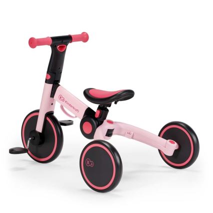 KINDERKRAFT - Παιδικό push bike 3σε1 4TRIKE ροζ