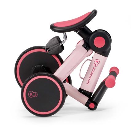 KINDERKRAFT - Παιδικό push bike 3σε1 4TRIKE ροζ