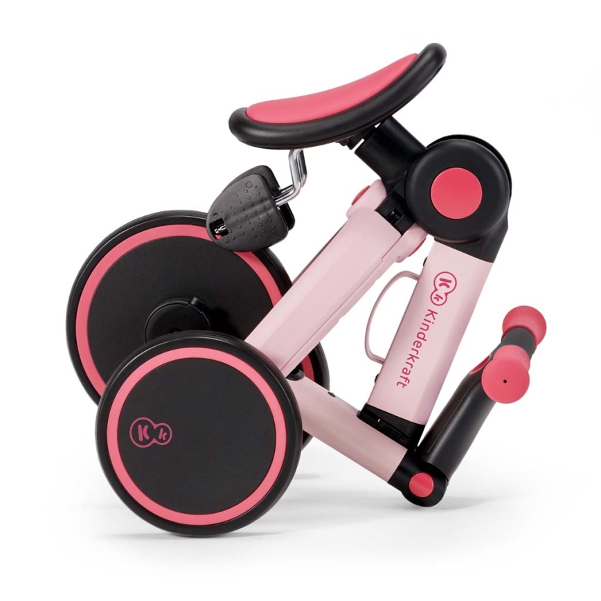 KINDERKRAFT - Παιδικό push bike 3σε1 4TRIKE ροζ