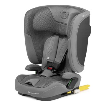 KINDERKRAFT - Παιδικό κάθισμα αυτοκινήτου FIX2GO i-Size 76-150 cm γκρι