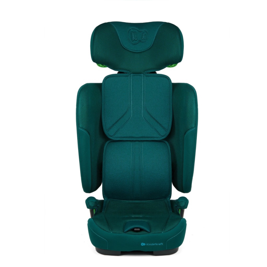 KINDERKRAFT - Παιδικό κάθισμα αυτοκινήτου FIX2GO i-Size 76-150 cm τυρκουάζ