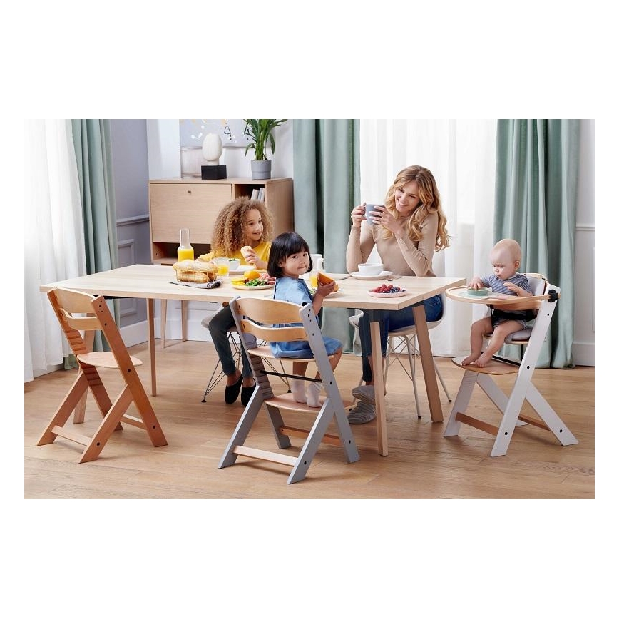 KINDERKRAFT - Παιδικό καρεκλάκι φαγητού ENOCK λευκό