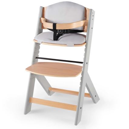 KINDERKRAFT - Baby dining chair with upholstery ENOCK γκρι