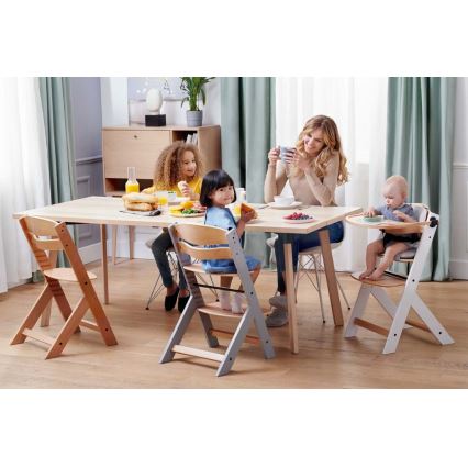 KINDERKRAFT - Baby dining chair with upholstery ENOCK γκρι