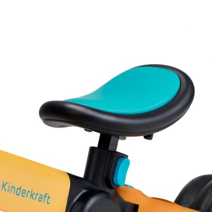 KINDERKRAFT - Παιδικό ποδήλατο ισορροπίας 3σε1 4TRIKE κίτρινο/τουρκουάζ