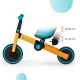 KINDERKRAFT - Παιδικό ποδήλατο ισορροπίας 3σε1 4TRIKE κίτρινο/τουρκουάζ