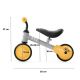 KINDERKRAFT - Παιδικό ποδήλατο ισορροπίας MINI CUTIE κίτρινο