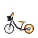 KINDERKRAFT - Παιδικό ποδήλατο ισορροπίας SPACE μαύρο/πορτοκαλί