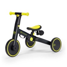 KINDERKRAFT - Παιδικό τρίκυκλο ποδήλατο 3v1 4TRIKE κίτρινο/μαύρο